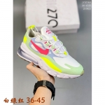 耐克Nike React Air Max 270 高桥盾网纱系列  机能半气垫跑步鞋公司级男女鞋 男女款