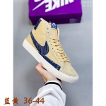 耐克 开拓者 高帮 Nike Blazer Mid QS HH复古经典中帮开拓者 帆布休闲板鞋 男女款