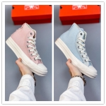 匡威Converse Restructured Chuck 1970 High"Beige/Pink"复刻三星标高帮硫化休闲运动板鞋  女款