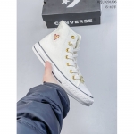 Converse 1970s 匡威春季新款 帆布鞋 爱心刺绣硫化鞋板鞋 女款